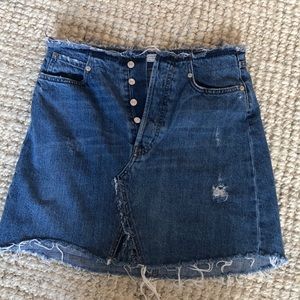 Zara denim skirt